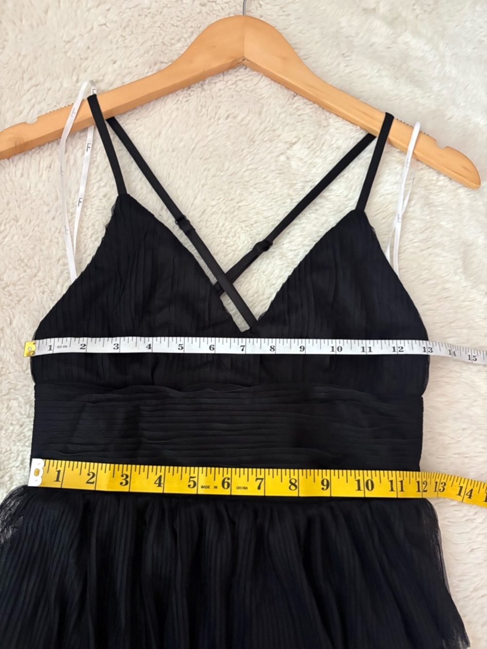 Lulus Radiant Event Black Mesh Tiered Pleated Backless Maxi Dress Size XS Formal - Picture 6 of 9